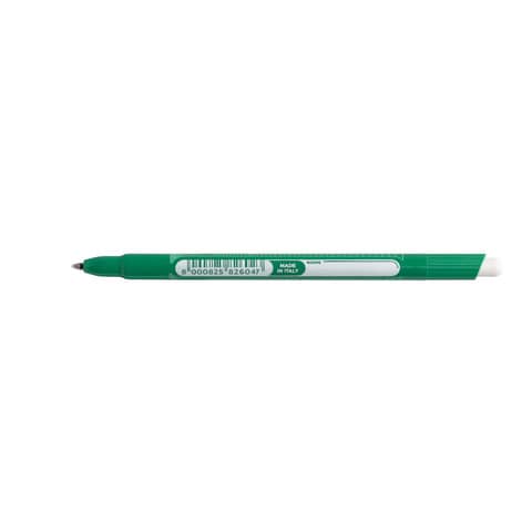 Penna a sfera cancellabile TRATTO Cancellik 1 mm verde F826104
